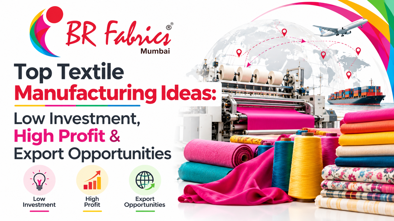 Top Textile Manufacturing Ideas: Low Investment, High Profit & Export Opportunities