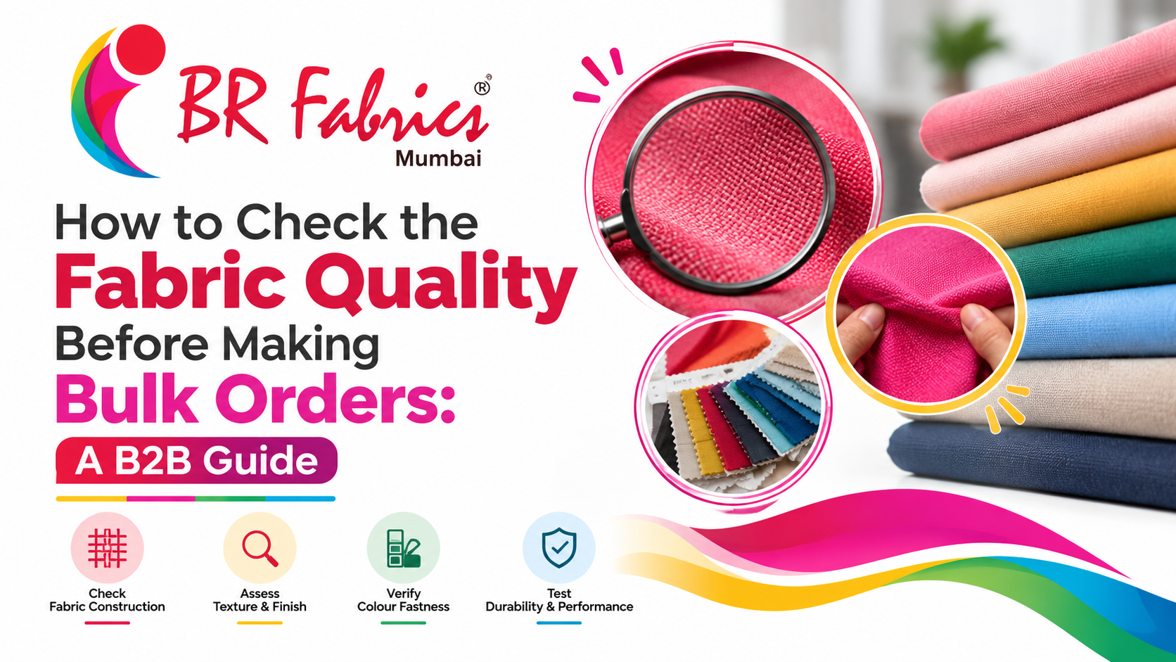 How to Check the Fabric Quality Before Making Bulk Orders: A B2B Guide